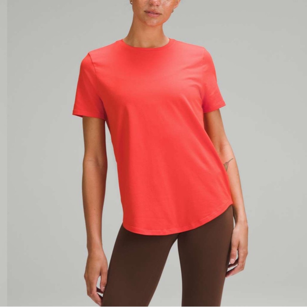 NWT Lululemon Love Crew Solar Orange sz8